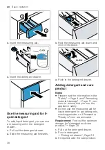 Preview for 38 page of Bosch WGA252X0GC User Manual And Assembly Instructions