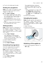 Preview for 39 page of Bosch WGA252X0GC User Manual And Assembly Instructions