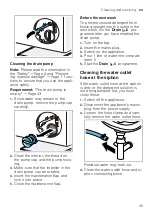 Preview for 45 page of Bosch WGA252X0GC User Manual And Assembly Instructions