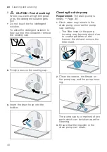 Preview for 40 page of Bosch WGG242A0ES User Manual And Installation Instructions