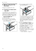 Preview for 24 page of Bosch WIW24306ES User Manual And Installation Instructions