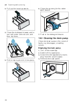 Preview for 38 page of Bosch WIW24306ES User Manual And Installation Instructions