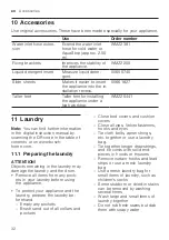 Preview for 32 page of Bosch WIW28502GB User Manual