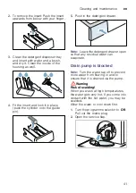 Preview for 41 page of Bosch WNA254U0SG Instruction Manual And Installation Instructions