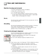 Preview for 17 page of Bosch WOT24455BY Instruction Manual And Installation Instructions