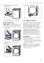 Preview for 39 page of Bosch WQG24200SG User Manual And Installation Instructions