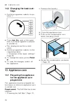 Preview for 36 page of Bosch WQG24509GB User Manual And Installation Instructions