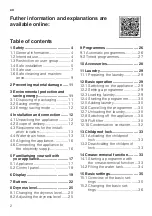 Preview for 2 page of Bosch WQG24590BY User Manual And Installation Instructions