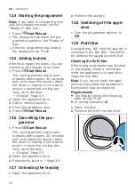 Preview for 30 page of Bosch WQG24590BY User Manual And Installation Instructions