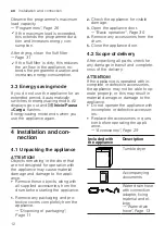 Preview for 12 page of Bosch WQG245A0ES User Manual And Installation Instructions