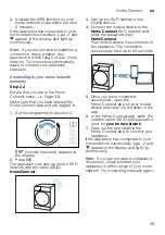 Preview for 39 page of Bosch WT47UHE9DN Installation And Operating Instructions Manual