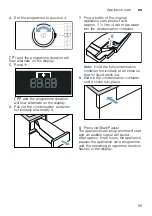 Preview for 55 page of Bosch WT47UHE9DN Installation And Operating Instructions Manual