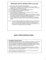 Preview for 3 page of Bosch WTA3500 Use & Care Manual