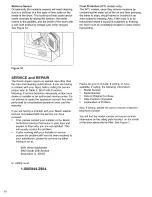 Preview for 10 page of Bosch WTA3500 Use & Care Manual