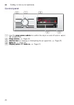 Preview for 20 page of Bosch WTG85231EE Installation And Operating Instructions Manual