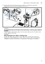 Preview for 17 page of Bosch WTG85239EE Installation And Operating Instructions Manual