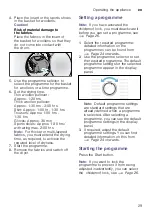 Preview for 29 page of Bosch WTG85239EE Installation And Operating Instructions Manual