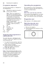 Preview for 26 page of Bosch WTG86401GC Installation And Operating Instructions Manual