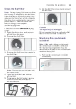 Preview for 27 page of Bosch WTG86401GC Installation And Operating Instructions Manual