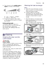 Preview for 29 page of Bosch WTG86401GC Installation And Operating Instructions Manual