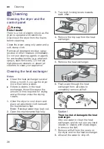 Preview for 28 page of Bosch WTG864B8SN Installation And Operating Instructions Manual