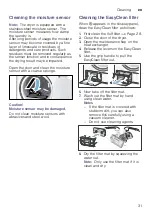 Preview for 31 page of Bosch WTH852P8SN Installation And Operating Instructions Manual