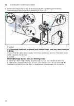 Preview for 16 page of Bosch WTM85260SG Installation And Operating Instructions Manual