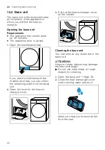 Preview for 32 page of Bosch WTN85280GB User Manual And Installation Instructions