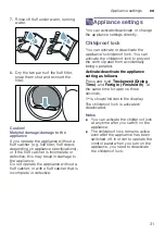 Preview for 31 page of Bosch WTR85TH1 Installation And Operating Instructions Manual