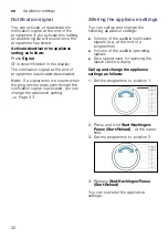 Preview for 32 page of Bosch WTR85TH1 Installation And Operating Instructions Manual