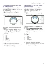 Preview for 33 page of Bosch WTR85TH1 Installation And Operating Instructions Manual