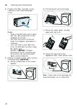 Preview for 40 page of Bosch WTR85TH1 Installation And Operating Instructions Manual