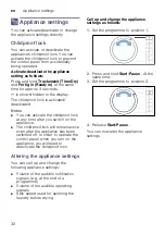 Preview for 32 page of Bosch WTR85VH0 Installation And Operating Instructions Manual