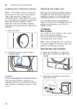 Preview for 38 page of Bosch WTR85VH0 Installation And Operating Instructions Manual