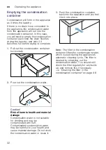 Preview for 32 page of Bosch WTU876BHSN Installation And Operating Instructions Manual