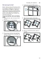 Preview for 33 page of Bosch WTU876BHSN Installation And Operating Instructions Manual