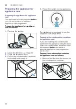 Preview for 52 page of Bosch WTU876BHSN Installation And Operating Instructions Manual