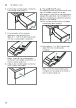 Preview for 56 page of Bosch WTU876BHSN Installation And Operating Instructions Manual