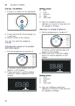 Preview for 36 page of Bosch WTU87RH1ES Installation And Operating Instructions Manual