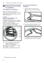 Preview for 44 page of Bosch WTU87RH1ES Installation And Operating Instructions Manual