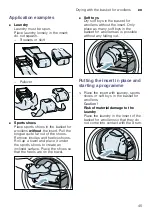 Preview for 45 page of Bosch WTU87RH1ES Installation And Operating Instructions Manual