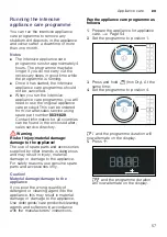 Preview for 57 page of Bosch WTU87RH1ES Installation And Operating Instructions Manual