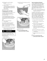 Preview for 27 page of Bosch WTVC533SUS Operating And Installation Instructions