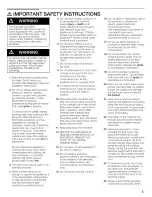 Preview for 5 page of Bosch WTVC8530UC - Vision 800 Series Gas Dryer Operating And Installation Instructions