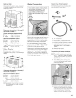 Preview for 13 page of Bosch WTVC8530UC - Vision 800 Series Gas Dryer Operating And Installation Instructions