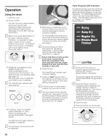 Preview for 26 page of Bosch WTVC8530UC - Vision 800 Series Gas Dryer Operating And Installation Instructions