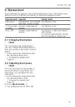 Preview for 23 page of Bosch WTW85439EP User Manual And Installation Instructions