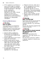 Preview for 10 page of Bosch WTW85460BY Installation And Operating Instructions Manual