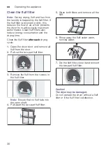 Preview for 30 page of Bosch WTW854S9SN Installation And Operating Instructions Manual