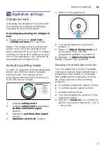 Preview for 17 page of Bosch WTW87F91CH Installation And Operating Instructions Manual